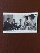 P3a Ephemera 1965 Picture Leicester Mr H Sutton J W Nichols F Poole Mrs