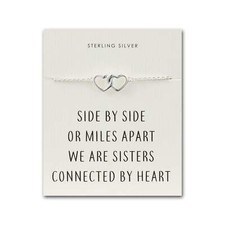Sterling Silver Sister Heart