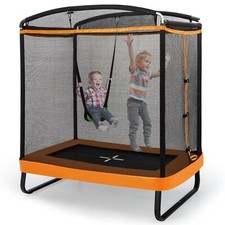 2-in-1 Kids Trampoline 7FT