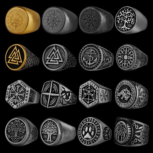 Sculpt rings nordic - sculpt, viking