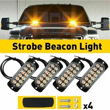 4x 12LED Amber Recovery Strobe