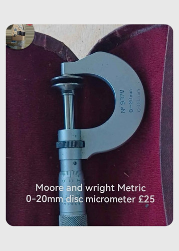 Moore wright 937m - wright, metric