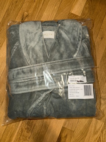 Frette velour shawl - velour, collar