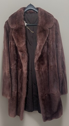 Vintage mahogany mink fur - vintage, coat