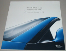 Auto Prospekt Saab 9-3