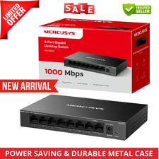 8 Port Gigabit Fast Ethernet