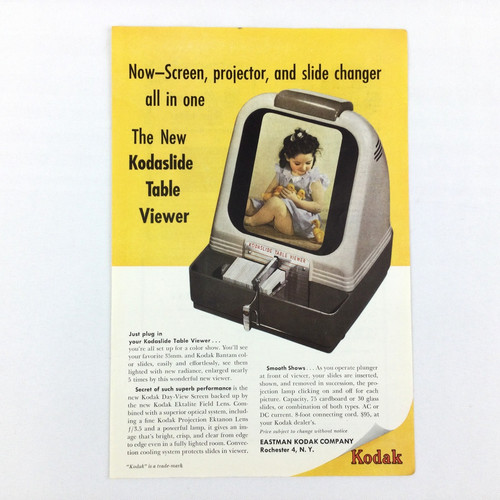 Kodak 1949 print kodaslide - 1949,