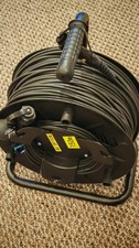 Broadcast/AV MPO OM3 Fibre Optic Cable 150m on reel with 2 x 8-way LC breakouts