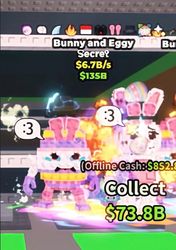 Bunny and eggy steal a - bunny,