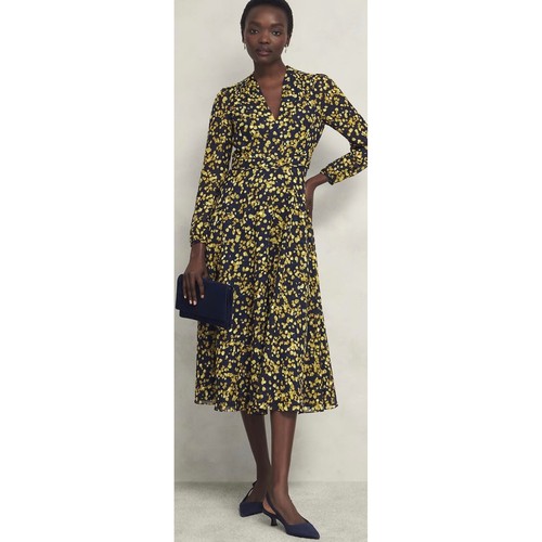 Hobbs london aurora dress navy - aurora,