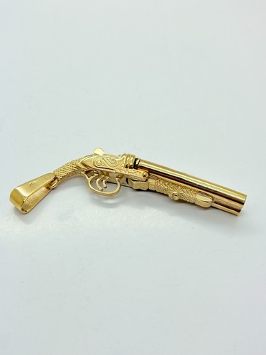9ct yellow solid gold shot - shot, gun