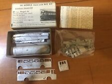 G.S models. RF single deck white metal bus kit.