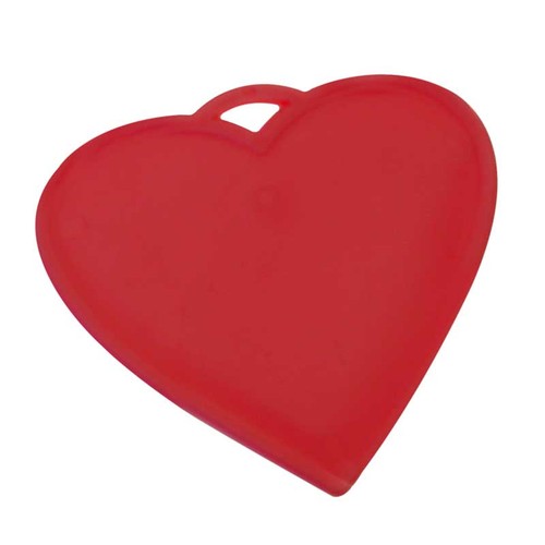 Heart shaped balloon - heart, weights