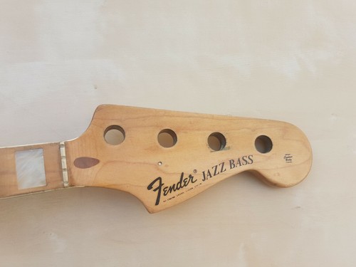 1975 fender jazz - neck,