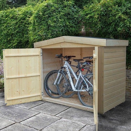 Large timber wooden storage - large,