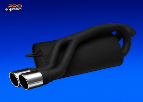 Exhaust rear silencer back - silencer, box