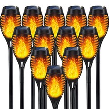 Flickering Flame Effect Solar