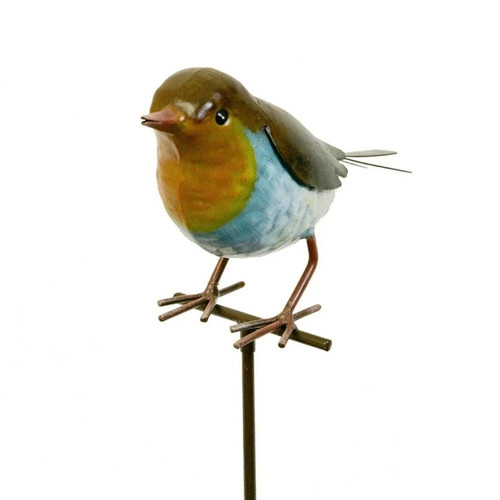 Robin stake garden - on,