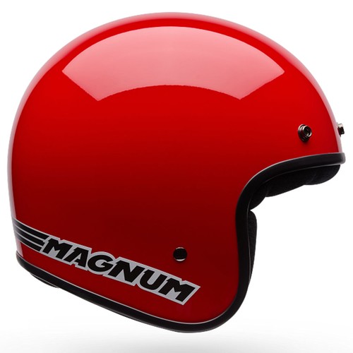 Bell magnum solid red open - bell,