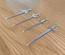 Dolls house Miniature 4 Swords