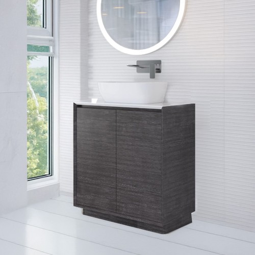 750mm vanity unit white - vanity,