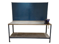 Metal Workshop Bench With