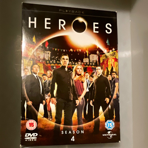Universal heroes season dvd - heroes, 4