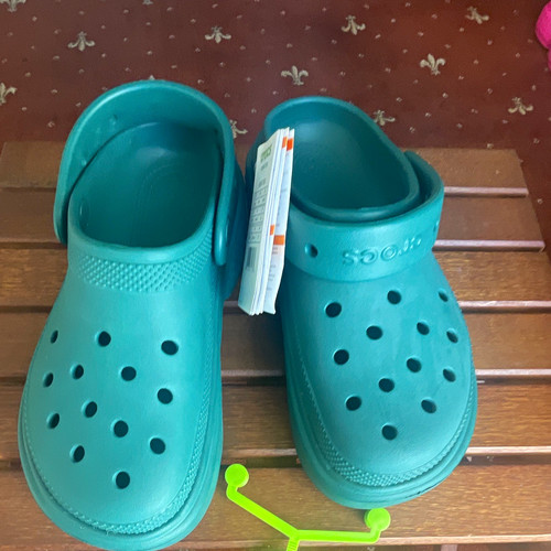 Crocs stomp clog green women - crocs,