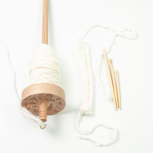 Drop spindle top - drop, whorl