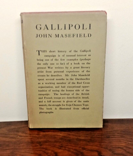 Gallipoli john masefield - gallipoli,