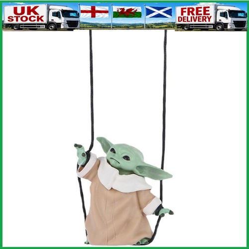 Yoda car mirror hanging - yoda,