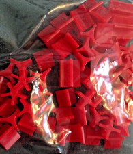 Vintage Waddingtons Risk Complete Set Red Army Playing Pieces