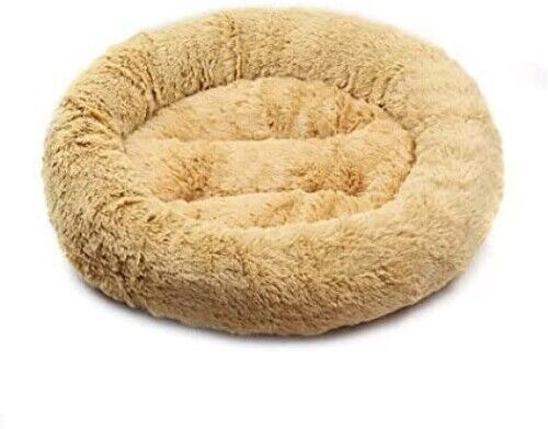Luxury pet bed fluffy - fluffy, large