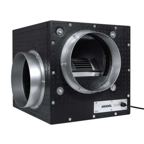 Silent inline acoustic - box, fan