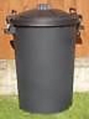 Bin litre black - bin,