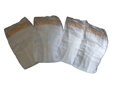 Dolls Compible Mini 4 Real Baby Nappies To Fit 18 - 24 in - Zapf Baby Born,etc