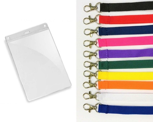 Plain lanyard metal - neck, strap