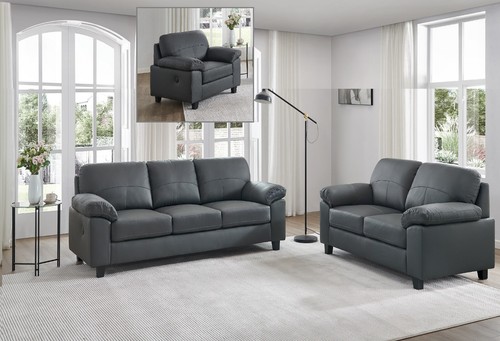 Dark grey genuine - dark,