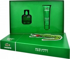 LACOSTE eau de lacoste L 12.12 VERT GIFT SET EDT 30ML SHOWER GEL 50ML