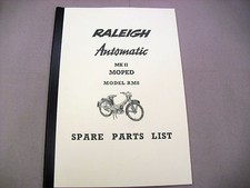 Raleigh moped rm8 parts - raleigh, /