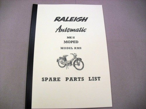 Raleigh moped rm8 parts - moped,