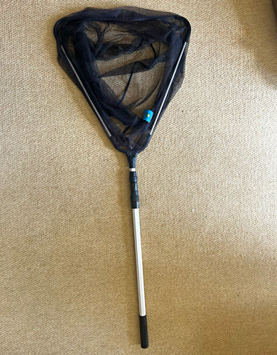 Landing net black mesh - 1m,