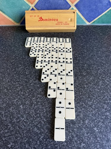 Dominoes double six - six, set