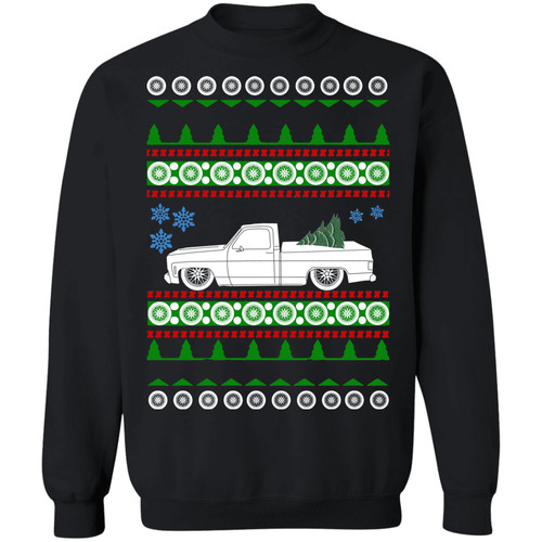 Chevy truck ugly christmas