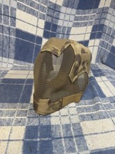 Airsoft Mask Full Face Mask Steel Mesh Paintball Head Protection Airsoft