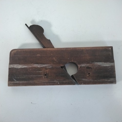 Wooden rebate plane vintage - wooden,