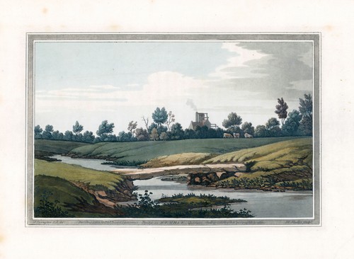 1793 original antique aquatint - original,