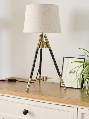 Tripod table lamp antique - tripod,