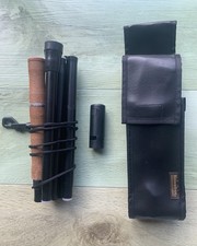 Snowbee Folding Wading Staff with Carry Bag, Interchangeable Handle With Compass