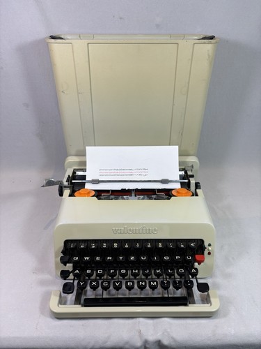 Rare olivetti valentine white - rare,